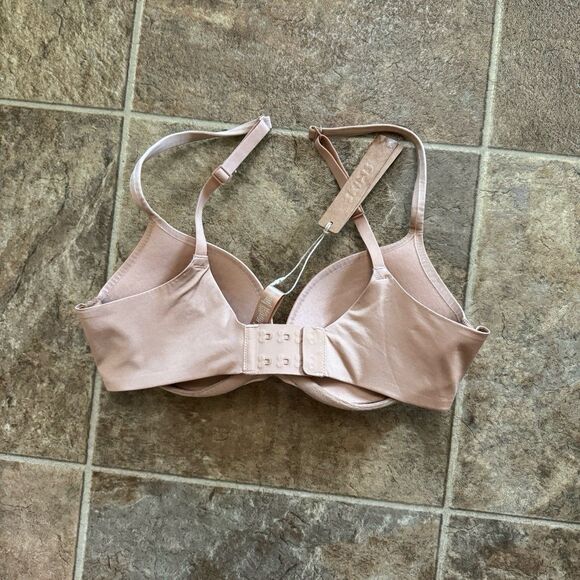 Skims Ultimate Collection Pushup Plunge Bra Clay Size 32C - Picture 6 of 8